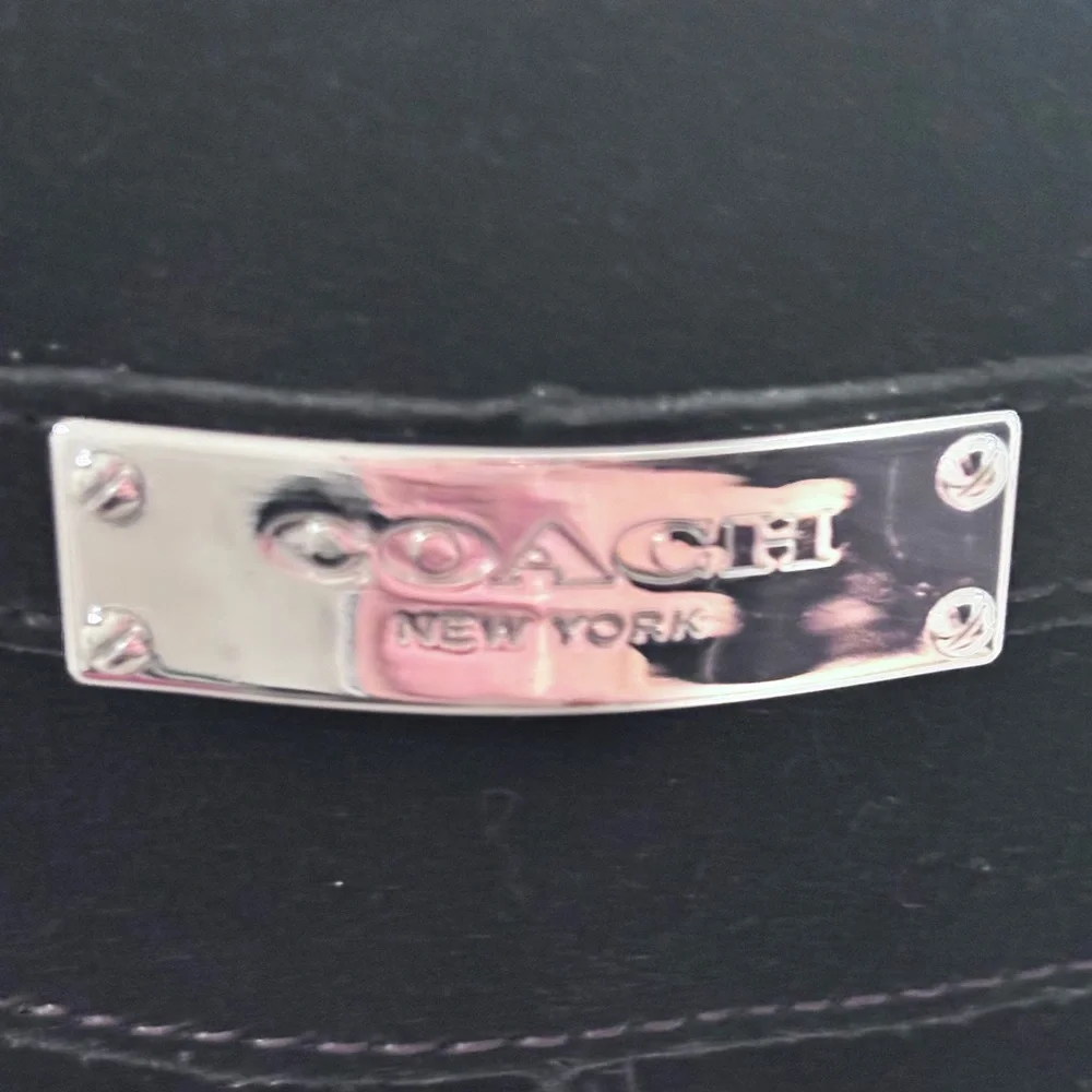 Coach Tallulah model Black Suede Women's Winter Boots - Picture 6 of 9